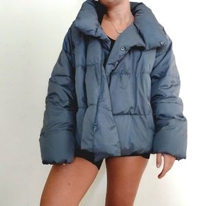 Winter coat, old navy, M, grey